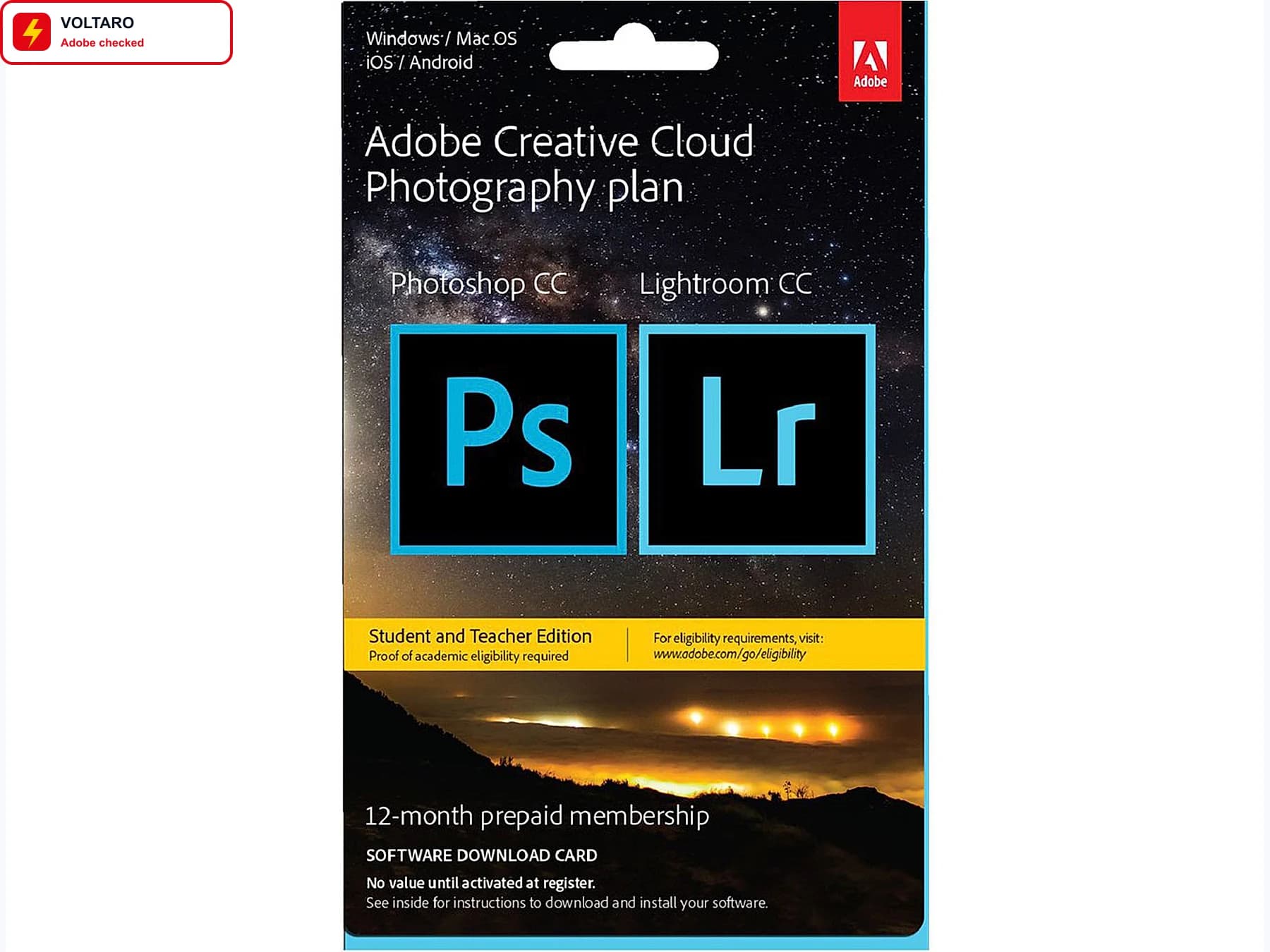 Adobe Creative Cloud Photography Plan