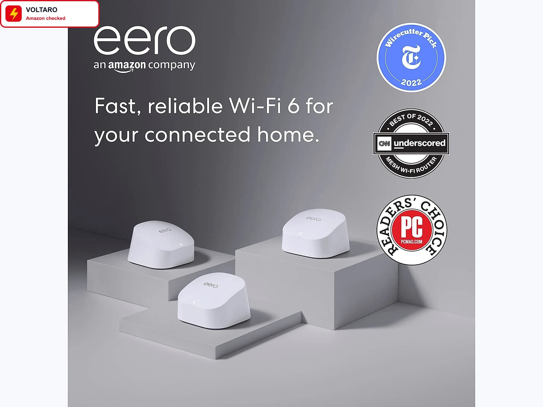 Amazon Eero 6+ Mesh 3 Pack