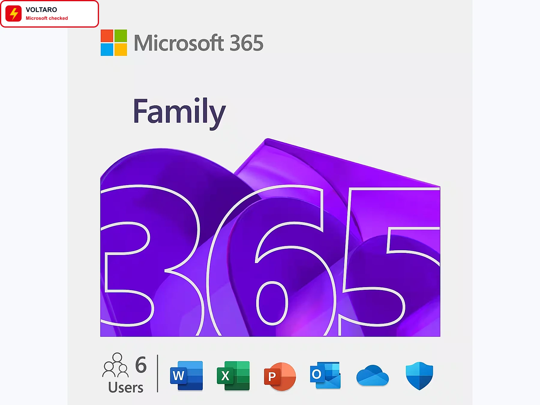 Microsoft 365 Family 12 Month Licence