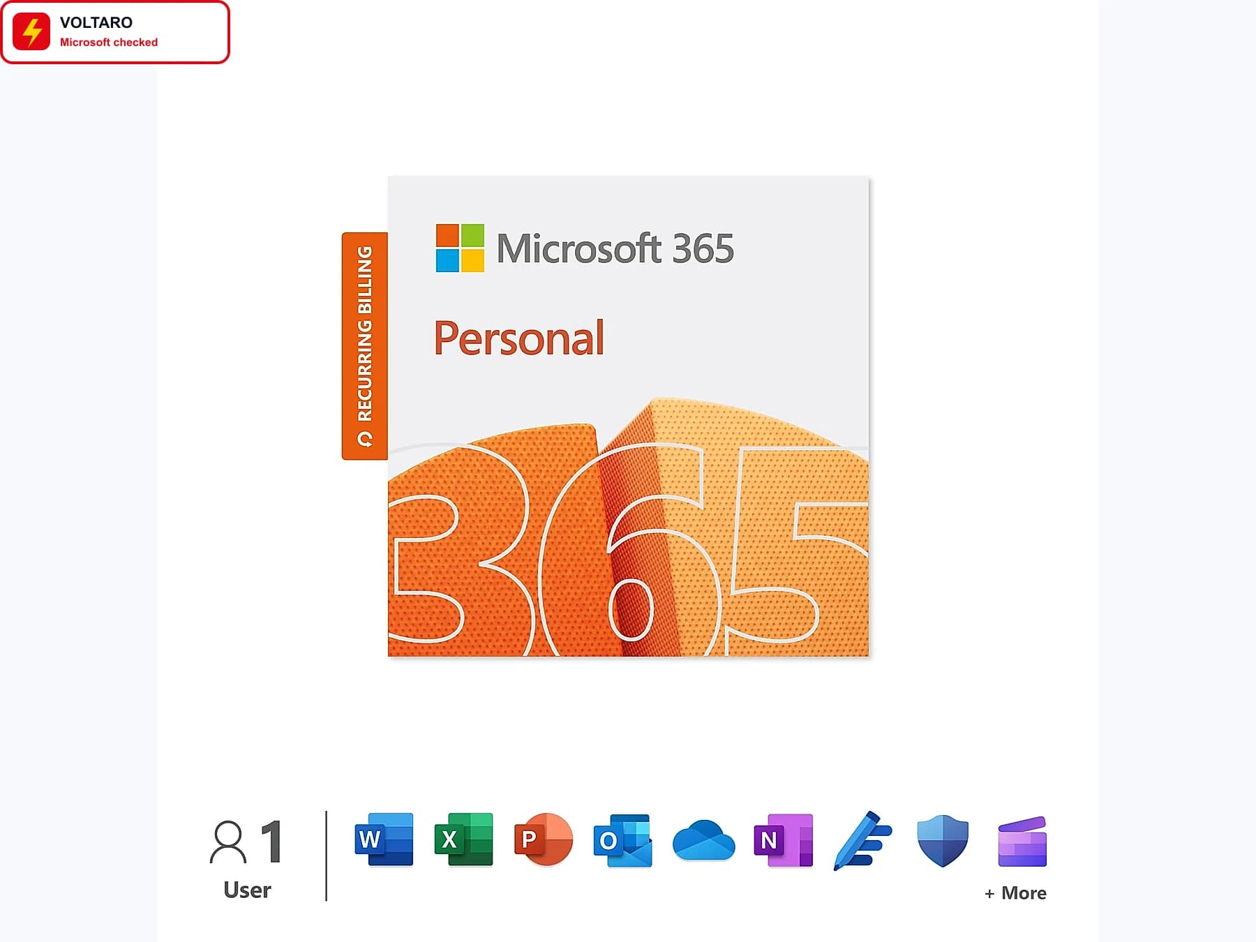 Microsoft 365 Personal 12 Month Licence