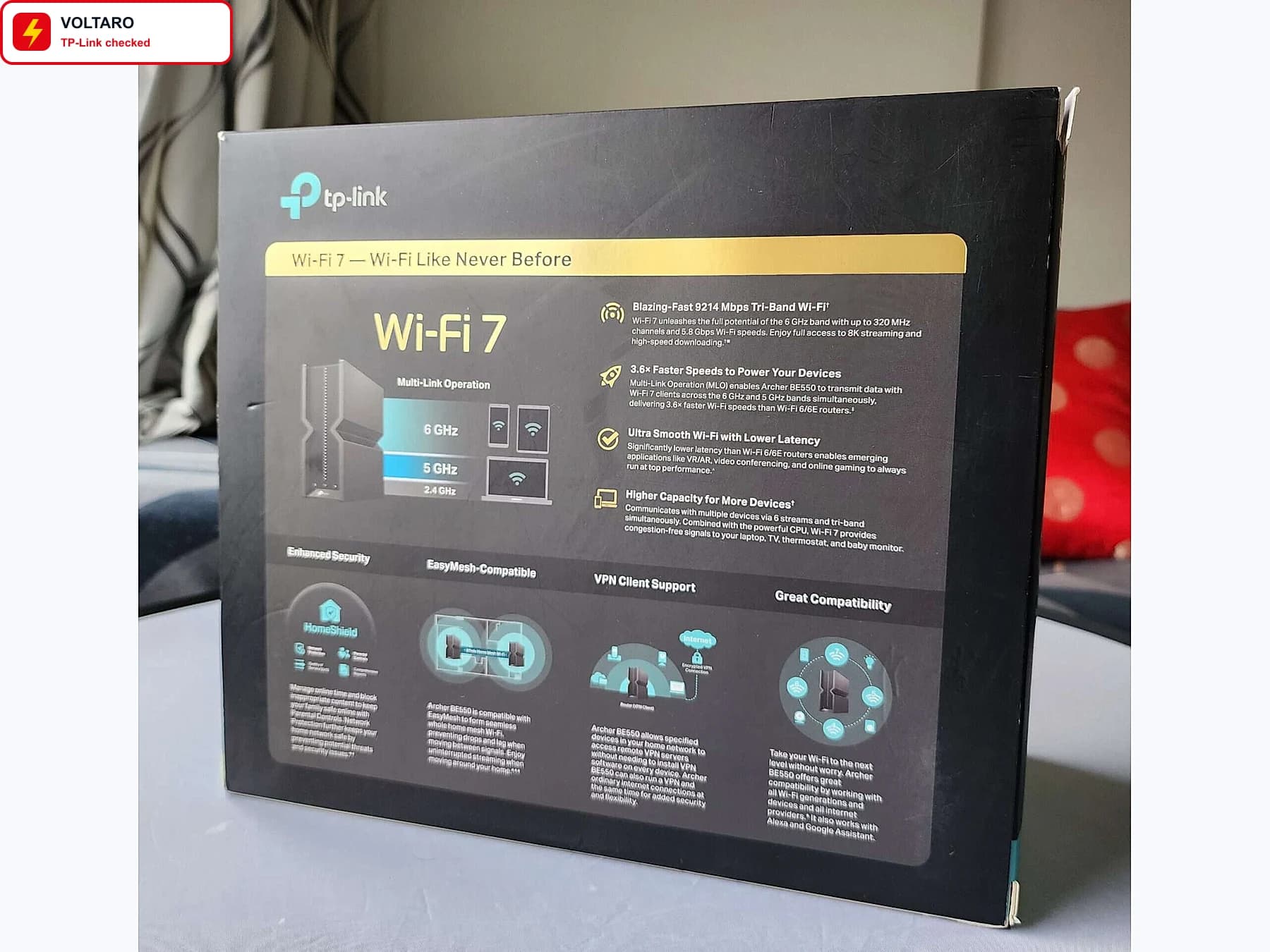 TP-Link Archer BE550 Wi-Fi 7 Router